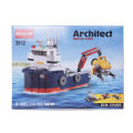 Decool Architect Ocean Explorer & Detection Ship - Submarine Aircraft 4 In 1 Building Block & Bricks - 213 Pcs - 3112. 
