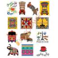 10 Pcs Pakistani Truck Art Stickers Pack For Laptop,Desk, Notebook and  Mobile covers DIY Stickers - JangoMango Store. 