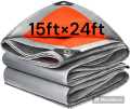 water proof tarpal double coated,high quality 100% water proof pvc tarp double coated orange/silver for shelters and outdoor useage with free 10 meter strong cotton rope  for tie the tarp. 