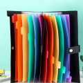 Expanding File Folders 7 Pockets A4 Plastic File Folder Organizer. 
