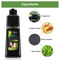 Lichen Black Hair Color Shampoo No-Stain Hair Dye Shampoo for Men & Women - 200ML - (Black). 
