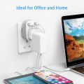 USB Plug Adaptor PK with 2 USB Ports, TESSAN 1 Way USB Plug Wall Plug Adapter, USB Charger Plug PK, 3 in 1 Multi USB Plug Sockets. 