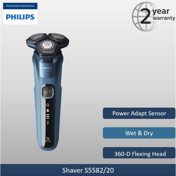 Shaver series 5000 Wet & Dry electric shaver S5582/20