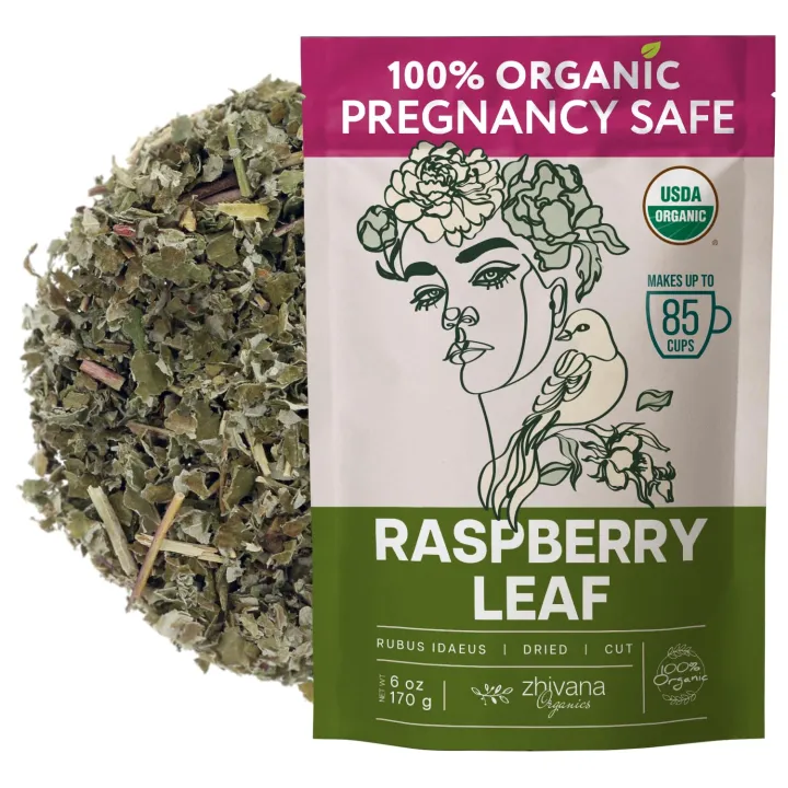 Organic Red Raspberry Leaf Tea – Wild Raspberry Tea for for Pregnancy ...