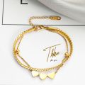 Tala 18K Gold Kyle Inspired - Twining Love Bracelet For Women Exquisite packaging. 