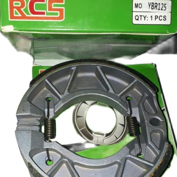 Genuine Yamaha YBR Motorcycle Rear Wheel Brake Shoe Brake Shoes Sets For Yamaha YBR125 YBR 125G & Z Spring Brake Replacement