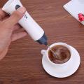 Electric Coffee Mixer Rechargeable Milk Shaker Maker Frother Foamer USB Charging Egg Beater Coffee Beater Handheld Blender. 