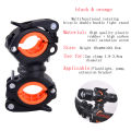 360°Rotation Bicycle Light Bracket Cycling Clip Clamp Flashlight MTB Holder Universal Bike LED Light Flashlight Mount Holder. 