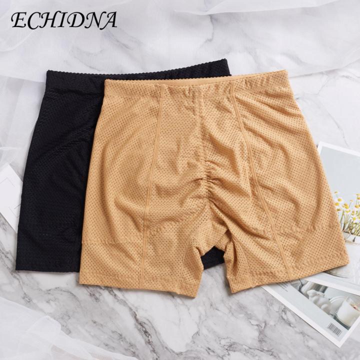 ECHIDNA Hip Pads Panties Women Hip Pads Shorts Panties Butt Lifter Shaper Push Up Bottom High Waist Solid Color Enhancer Seamless Women Safety Pants