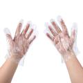 Disposable Food Prep Gloves - 100 Piece Plastic Food Safe Disposable Gloves, Food Handling, One Size Fits. 