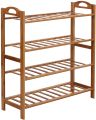 Wooden Shoe Rack Folding Shoe Rack Multi purpose Shoe Rack Storage Organizers 3-4-5 Shelfs. 