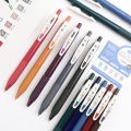 【BestGO】Retro press Color ink Gel Pen Morandi Nordic Signature Pen Escolar Papelaria School Office Supply Promotional Gift. 
