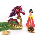 Epoxy Resin Horse Sculpture Mold Handcraft Silicone Hollow Out Horse Ornaments Mould Handmade Realistic Horse Shapes Silicone Mold for Diy Handcrafts Home Decorating Tool Horse Sculptures Making. 