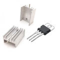 10 Pieces - Transistor Heatsink with screw for TO-220 Package heat sink. 