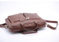 The Ultimate Leather Breifcase Bag-Tan. 