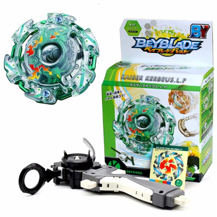 Black Dragon Beyblade Set With Launcher and Stickers Incuded For Kids