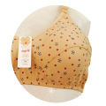 Classic Cotton Bra Brazier for Women Undergarments and Non-wired Brazzer with Chikan Embroidery. 