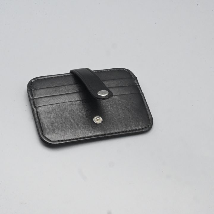 Genuine Leather Small Mini Ultra-thin Wallets men Compact wallet