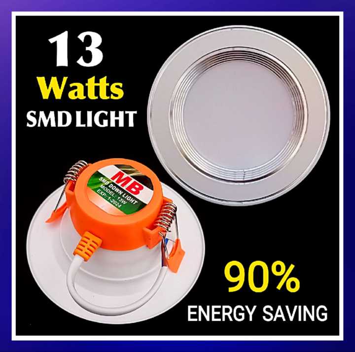 MB LED SMD Ceiling Downlight 13 Watt (Daylight White) 3 Inch