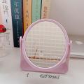 Makeup Mirror Ladies Makeup Desktop Cute Rotating Fashion Mirror Oval Rectangle Shape Women Cosmetic Mirror. 