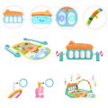 Piano Fitness Baby Gym Play Mat. 