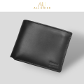 Genuine Leather Wallet for men- Stylish leather Wallet for boys  7 Card holder Pockets  Pure cow Leather Decent Smart and Long lasting   Brown Black Coffee. 