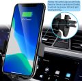 KKM Wireless Car Charger, 15W Auto-Clamping Wireless Car Charger Mount, Air Vent Dashboard Car Phone Holder. 