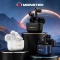 Lenovo MONSTER AIRMARS XKT02 True Wireless Bluetooth Earphones – White. 