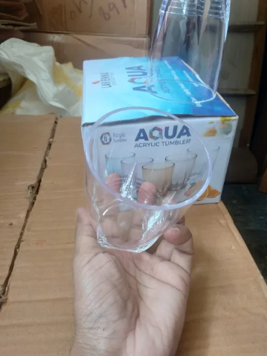 6%20Pcs%20Tumbler%20Water%20Drinking%20Glass%20Plastic%20Acrylic%20-%20Image%204