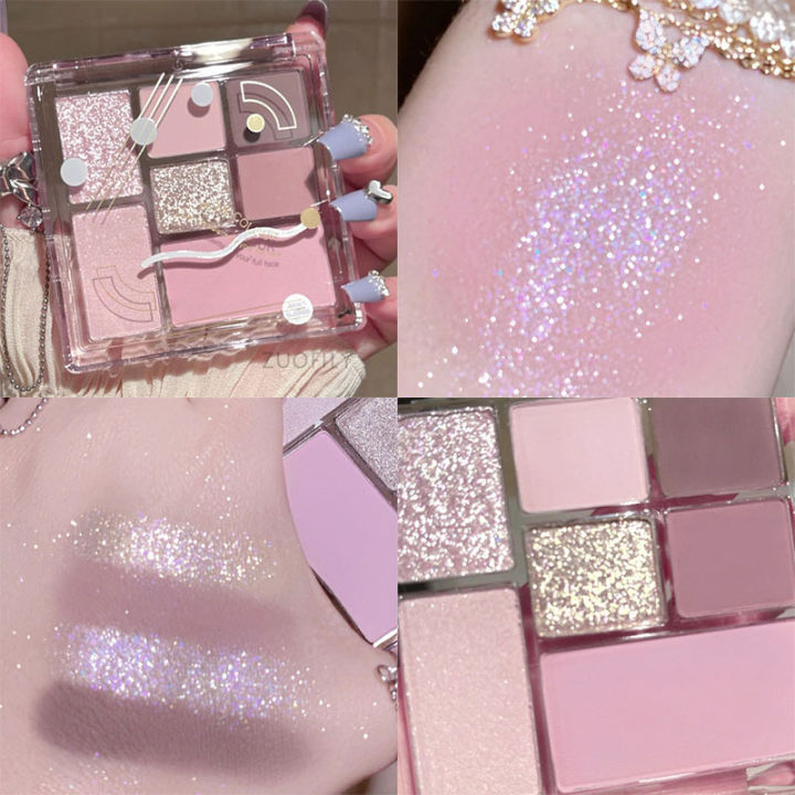 Pink%20Black%20Color%20Shimmer%20Eyeshadow%20Palette%20Glitter%20Sequins%20Shiny%20Eye%20Shadow%20Eye%20Pigments%20Millennial%20Style%20Girls%20Makeup%20Pallete%20-%20Image%205