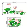 Elegant 3D Floral Wall Stickers – Colorful Vinyl Decals for Stylish Home Décor in Living Room, Bedroom & Bathroom Qadri Shop (Karachi). 