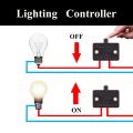 4 Pcs Cabinet Door Switch Cabinet Lamp Switch Drawers Open on Close Door Applicable to 12V 24V 110V Black. 