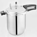 Alpha Pressure Cooker Stainless Steel 7-ltr Double bottom heavy weight cooker stainless steel cooker. 