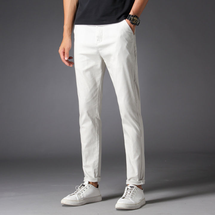 Cotton%20Jeans%20White%20Pants%20for%20Men%20Classic%20Material%20Pure%20White%20Color%20Formal%20and%20Party%20wear%20College%20wear%20Office%20wear%20-%20Image%204