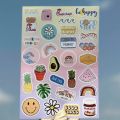 Aesthetic Mini Quotes Journal Sticker Sheet | Waterproof Stickers | Stickers For Journal. 