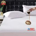 Waterproof Mattress Cover/ Fitted Sheet/ Terry Cotton Fabric/ Double 72x78 inches_6 x 6.5 feet. 
