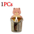 Cute Bear Wall Mounted Toothbrush Holder And Paste Kids Things Bathroom Accessories Shelf Storage Supplies Organizer Container. 