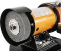 3" Multipurpose Mini Bench Grinder Polisher with 31" Long Flexible Shaft and Accessories, Variable Speed Dial 0-10000 RPM, 110V 150W Single Phase Motor. 