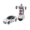 Original Bmw Transforming Robot Car - White. 