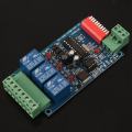 3 Channel 5A DMX512 Controlled Relay Switch Kit DIY Converter DMX Dimmer Relay. 
