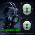 PRO II RGB Gaming Headphones with Noise Cancelling Mic, 7.1 Surround Sound, Super Bass, Vibration, Soft Memory Foam Ear Cushions, for PC, PS4, Mobile, Laptop, and Gaming Consoles - Unique Mall. 