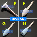 12Pcs/Pack Dental Polishing Stone Bur Porcelain Resin Polish Burs Dentist Polishing Materials 2.35mm handle. 