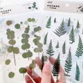 1Sheet Spring Flowers PET Stickers DIY Plants Stickers for Journal Diary Scrapbooking Decoration Album Decorative Stickers. 