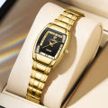 SKMEI X LIEBIG 【Buy 1 Get 3 Free】Original Relo Women's Waterproof Brand Gold Diamond Dial Elegant Temperament Casual For Formal Occasions Fashion Watch L8818. 