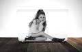 Ariana Grande Laptop Skin Vinyl Sticker Decal, 12  13  13.3  14  15  15.4  15.6 inch Laptop Skin Sticker Cover Art Decal Protector Fits All Laptops. 
