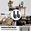 Keyboard Wall Hanger Universal Keyboards Wall Mount Barcket Acrylic Keyboard Storage Holder Keyboard Spare Parts Accessories Parts. 