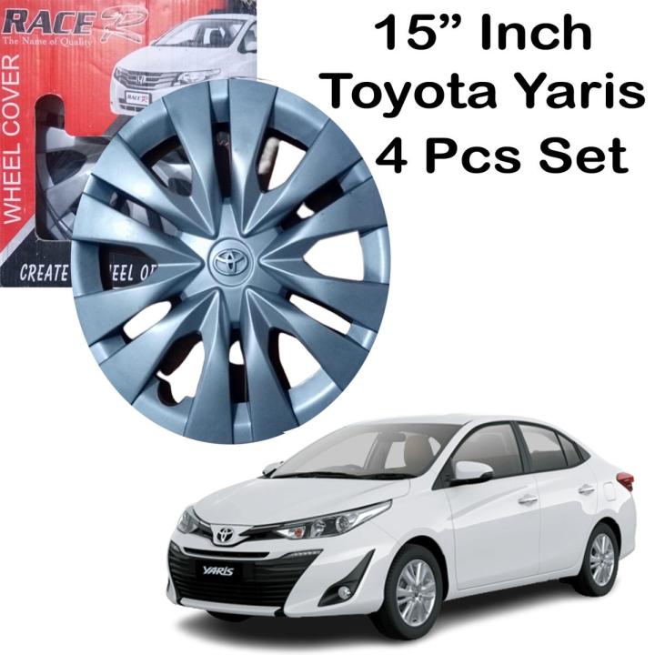 Toyota Yaris Wheel Covers 15'' - Wheel caps Set of 4 Piece
