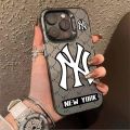 Fashionable Brand NY Phone Case Compatible for Infinix Hot 50i / Infinix Smart 9 Silicone Case Anti Drop. 
