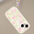 VRQR Elegant Tulip Casing for Tecno Spark Go 1 GO 2025 Phone Phone Case Wave Soft Silicone Candy Bracelet Cover. 