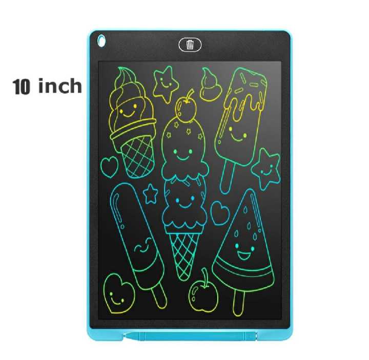 LCD Writing Tablet, Upto 12 inch Multicolor Display LCD Drawing Writing Tablet for Kids & Adults with Pen, Erasable E-Writer Digital Drawing Board Boy and Girl , Size 8.5, 10 & 12